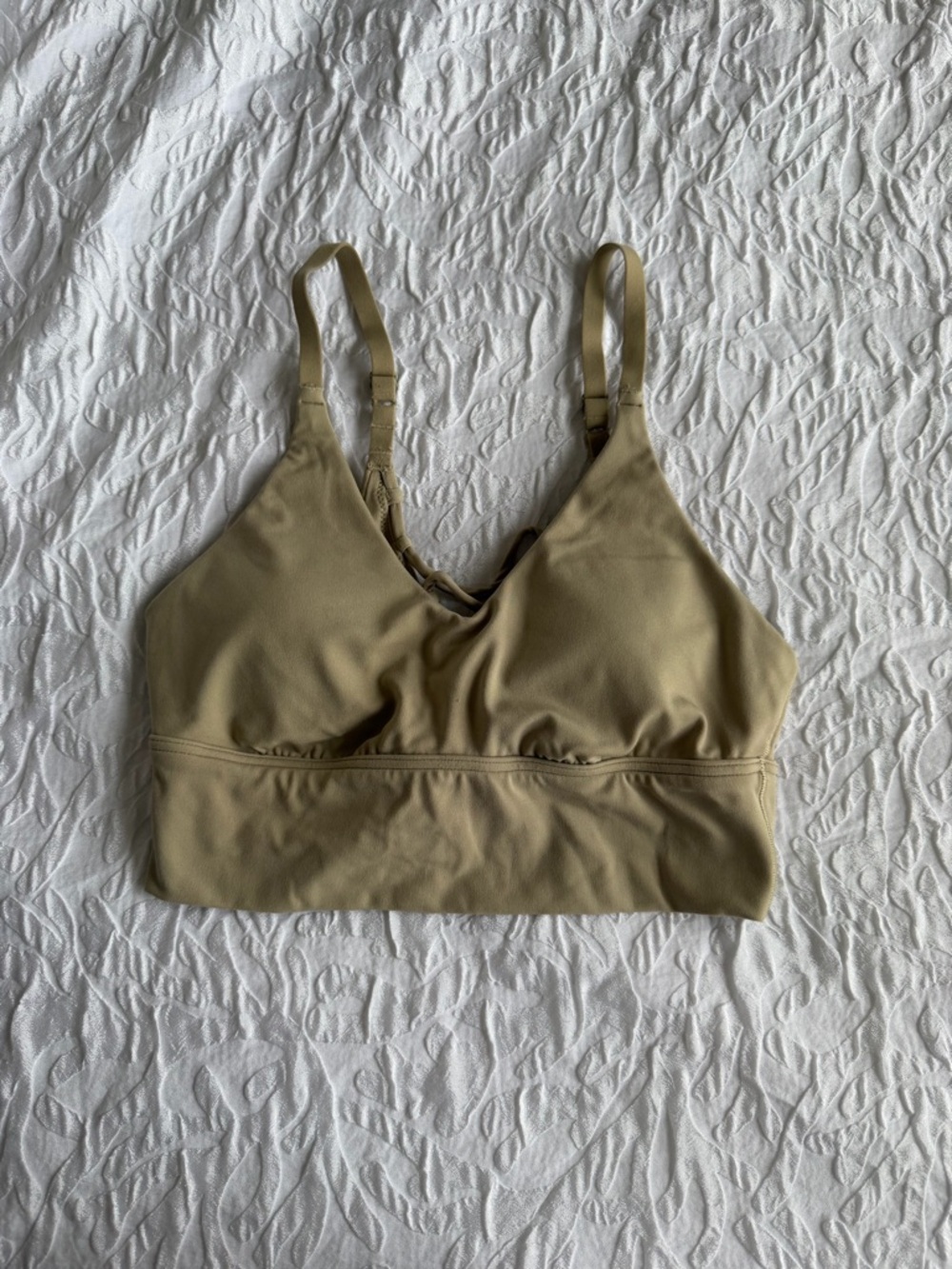aerie Olive Beige Light-Support Bralette